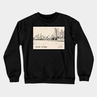 New York - New York Crewneck Sweatshirt